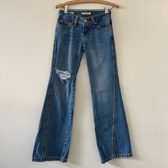 Levi's Premium, Noughties Bootcut Women's Jeans, See No More,  Size 23 X 30 - Picture 1 of 11